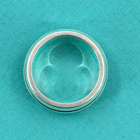 TIFFANY グルーヴド ダブルライン リング SV925