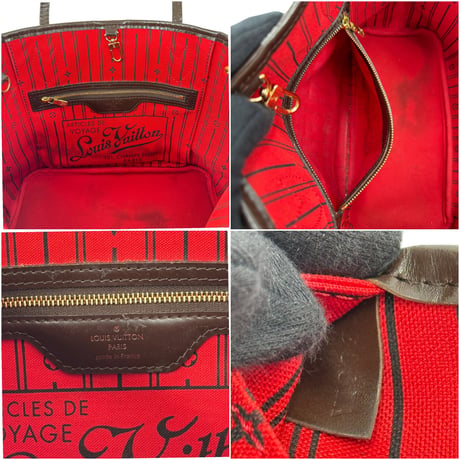 LOUIS VUITTON ネヴァーフルPM ダミエ・エベヌ トートバッグ N51109