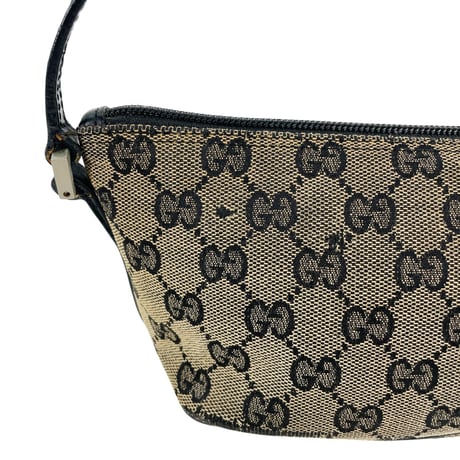 GUCCI GGブラウンキャンバス ハンドバッグ