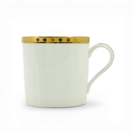 TIFFANY マグカップ ホワイト 磁器 2個セット