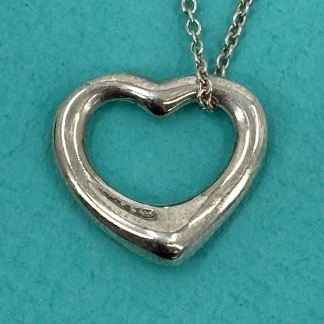 TIFFANY ネックレス オープンハート SV925