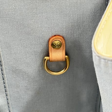 LOUIS VUITTON ロクスベリー・ドライブ モノグラム・ヴェルニ レザー パール 2WAY ハンドバッグ M91374