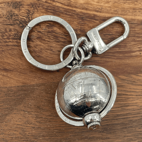 LOUIS VUITTON　キーホルダー　シルバー　メッキ