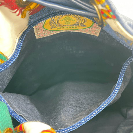 BOTTEGA VENETA　巾着バッグ　マルチカラー