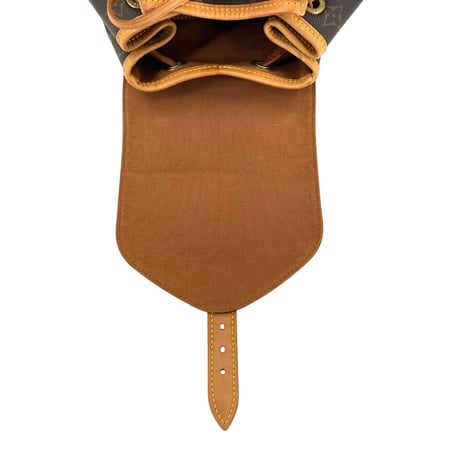 LOUIS VUITTON モンスリMM モノグラムキャンバス ブラウン バックパック M51136