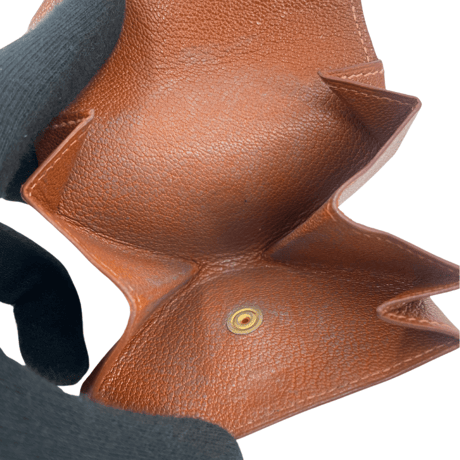 HERMES　コインケース　ルヴァンキャトル　レザー　ブラウン