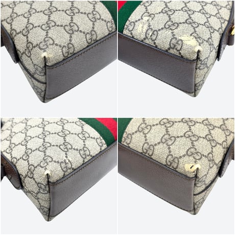 GUCCI オフィディア GGキャンバス シェリーライン ドーム ショルダーバッグ 499621