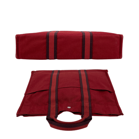 HERMES　フールトゥトートMM　レッド