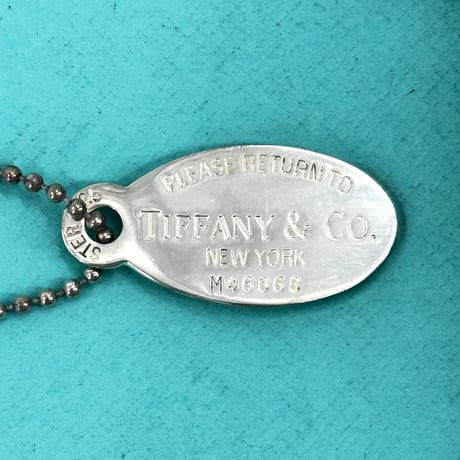 TIFFANY ネックレス リターントゥ オーバルタグ SV925