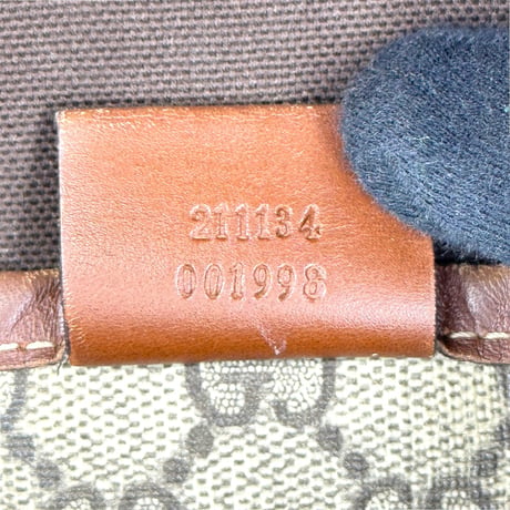 GUCCI GGスプリーム シェリーライン ベージュ トートバッグ