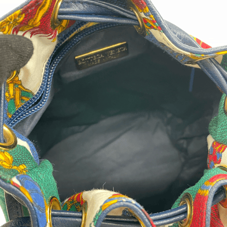 BOTTEGA VENETA　巾着バッグ　マルチカラー