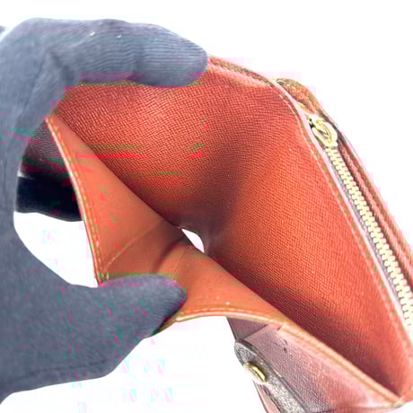 LOUIS VUITTON モノグラム コンパクト ジッピーウォレット M61667 バイフォールド