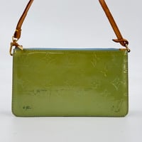 LOUIS VUITTON レキシントン ヴェルニ グリーン アクセソワール ハンドバッグ M91010
