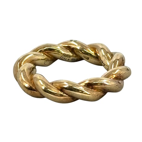 BOTTEGA VENETA ツイストリング GP リング