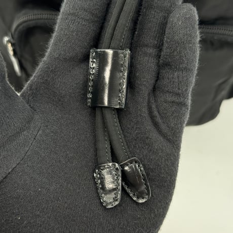 PRADA テスートナイロン リュック ブラック 三角ロゴ VELA B4650 保証カード付き