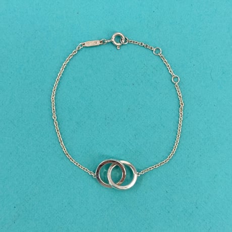 TIFFANY 1837 2連リング ブレスレット SV925