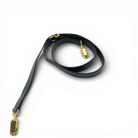 Ferragamo ガンチーニ ゴールドメッキ ネイビー レザー 2WAY ハンドバッグ