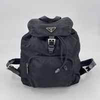 PRADA テスートナイロン リュック ブラック 三角ロゴ VELA B4650 保証カード付き