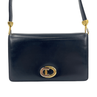 DIOR　レザーショルダーバッグ　コインケース