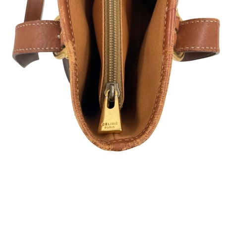 CELINE　マカダムショルダーバッグ