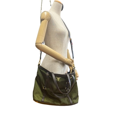 PRADA 2WAYバッグ ナイロン グリーン