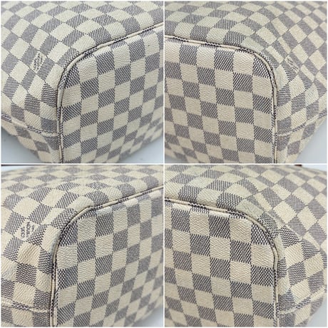 LOUIS VUITTON ネヴァーフルMM ダミエ・アズール ホワイト ショルダーバッグ N51107