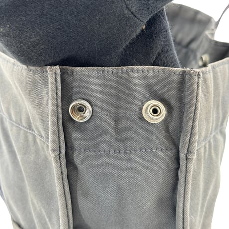 HERMES グレーキャンバス フールトゥーMM ハンドバッグ