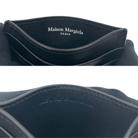 MAISON MARGIELA　カードケース　レザー　黒　RB422