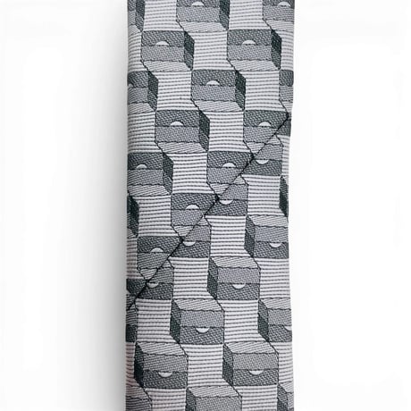 LOUIS VUITTON シルク メンズ グレー ネクタイ