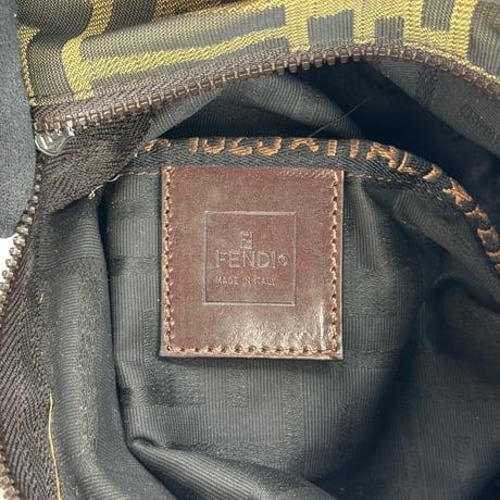 FENDI ズッカ ナイロン ハンドバッグハンドバッグ