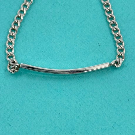 TIFFANY バー チェーン ブレスレット SV925