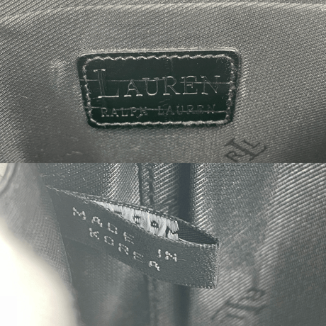 LAUREN RALPH LAUREN 　ショルダーバッグ リザードレザー 　JT859
