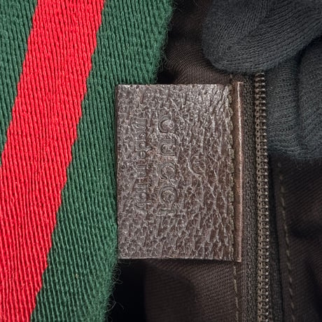 GUCCI シェリーライン ホーボーバッグ GGキャンバス ハンドバッグ
