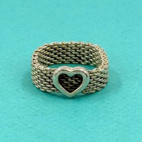 TIFFANY サマセット ハート リング SV925