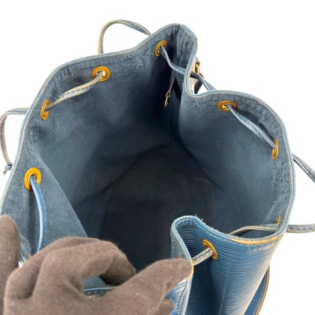 LOUIS VUITTON エピ ブルー プチノエ M44105 ショルダーバッグ