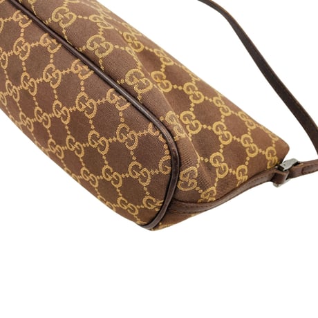 GUCCI ブラウン GGキャンバス ハンドバッグ