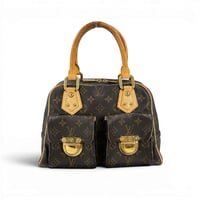 LOUIS VUITTON マンハッタンPM モノグラム ハンドバッグ M40026 キャンバス