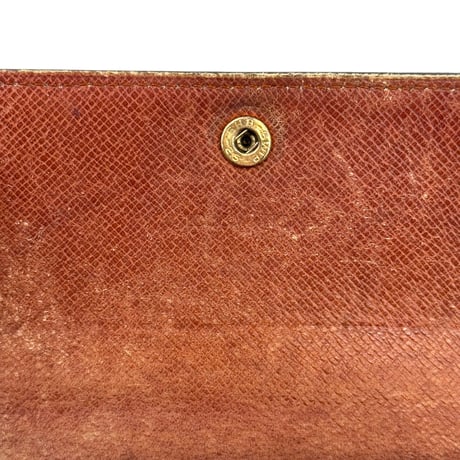 LOUIS VUITTON モノグラム ヴィンテージ トレザー ウォレット M61730
