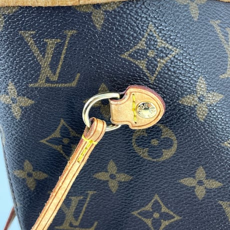 LOUIS VUITTON ネヴァーフルMM モノグラムキャンバス ブラウン ショルダーバッグ M40156