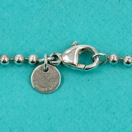 TIFFANY リターントゥ オーバルタグ ネックレス SV925
