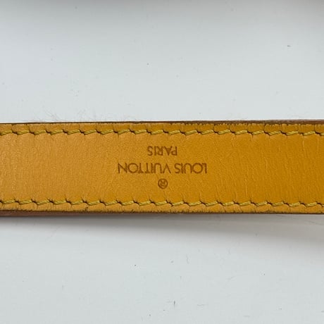 LOUIS VUITTON エピ プチノエ イエロー レザー 巾着 ショルダーバッグ M44109