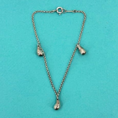 TIFFANY ブレスレット ティアドロップ チェーン 925 SV