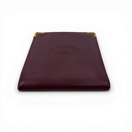 Cartier ボルドー 二つ折り 財布