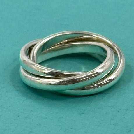 TIFFANY リング トリプル トリニティ SV925