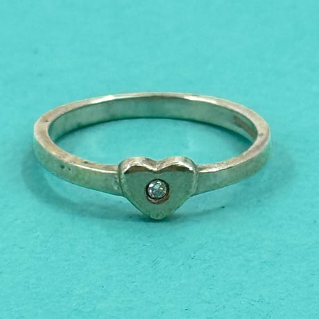 TIFFANY パロマピカソ ダイヤモンド ハート リング SV925