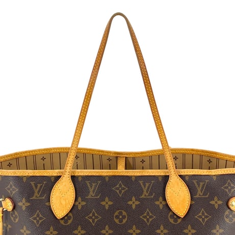 LOUIS VUITTON ネヴァーフルMM モノグラムキャンバス ブラウン ショルダーバッグ M40156