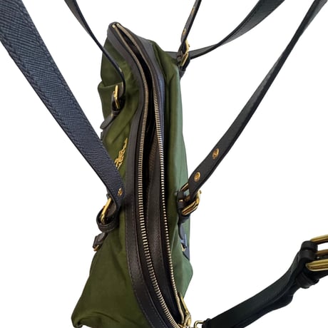 PRADA 2WAYバッグ ナイロン グリーン