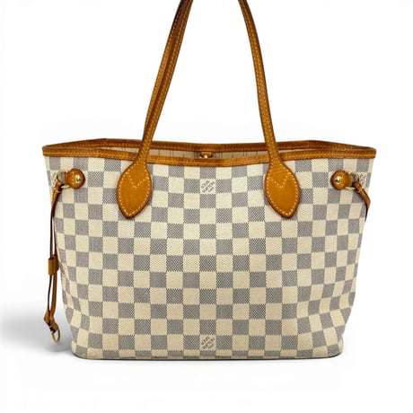LOUIS VUITTON ネヴァーフルPM ダミエ・アズール ホワイト トートバッグ N51110