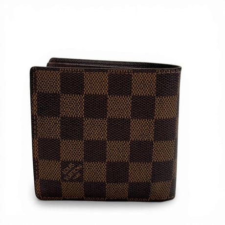 LOUIS VUITTON ダミエ エベヌ マルコ 二つ折り財布 N61675