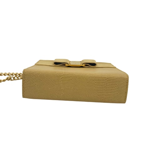 Ferragamo　ヴァラリザード　チェーンショルダーバッグ　YE